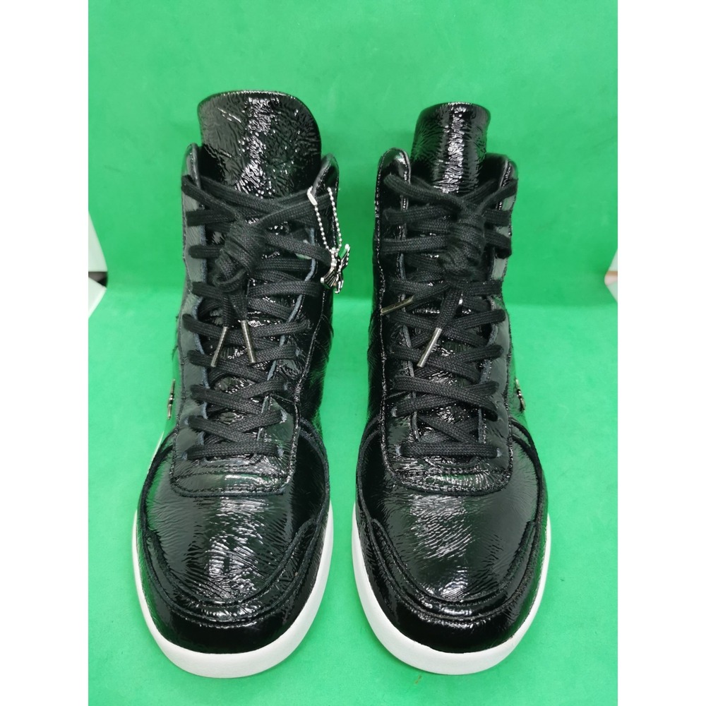 Creative Recreation Milano Hi Men's Black Shining Sneakers Size 8 High Top - Picture 6 of 16